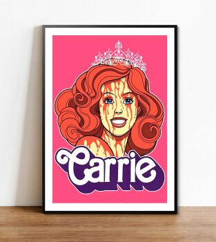 Carrie Barbie Style Poster