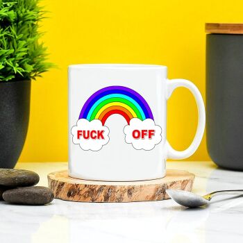Rainbow Fuck Off Mug