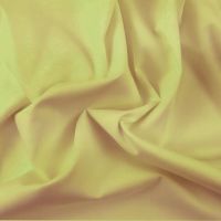 FINE PLAIN DYED POLY COTTON FOR DRESS MAKING, CRAFTS ETC, GOLD.