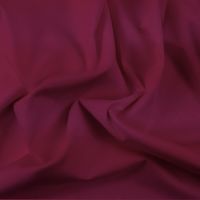 FINE PLAIN DYED POLY COTTON FOR DRESS MAKING, CRAFTS ETC, WINE.