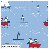 MIFFY YACHT ON 100% COTTON BY THE COTTON CRAFT CO'.  