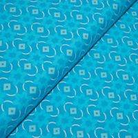 CLASSIC TILES BLUE (STYLE 5) 100% COTTON BY THE COTTON CRAFT CO'.  