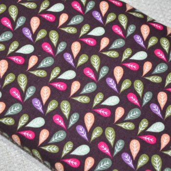 LITTLE MEADOW BIRDS 'LEAVES' FROM THE CRAFT COTTON COMPANY, 100% COTTON.