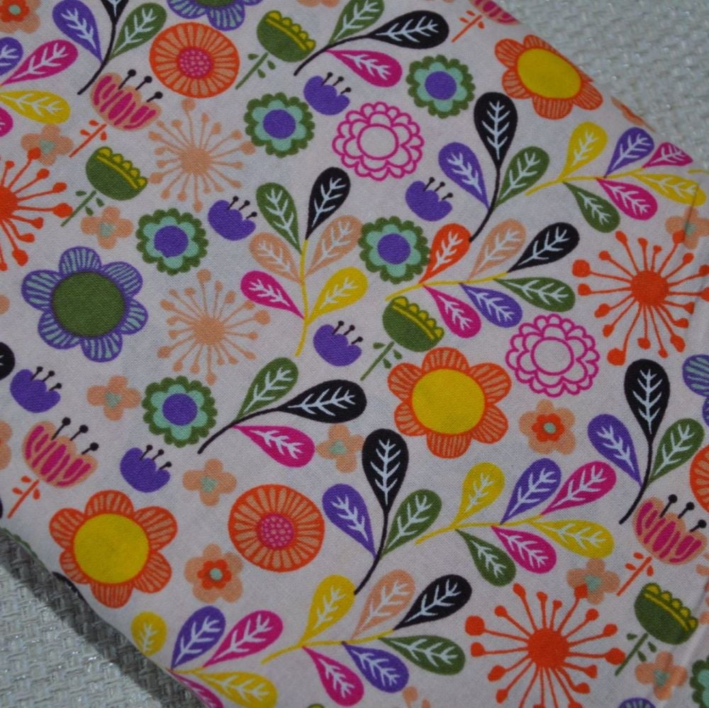 LITTLE MEADOW BIRDS 'FLOWERS' FROM THE CRAFT COTTON COMPANY, 100% COTTON.