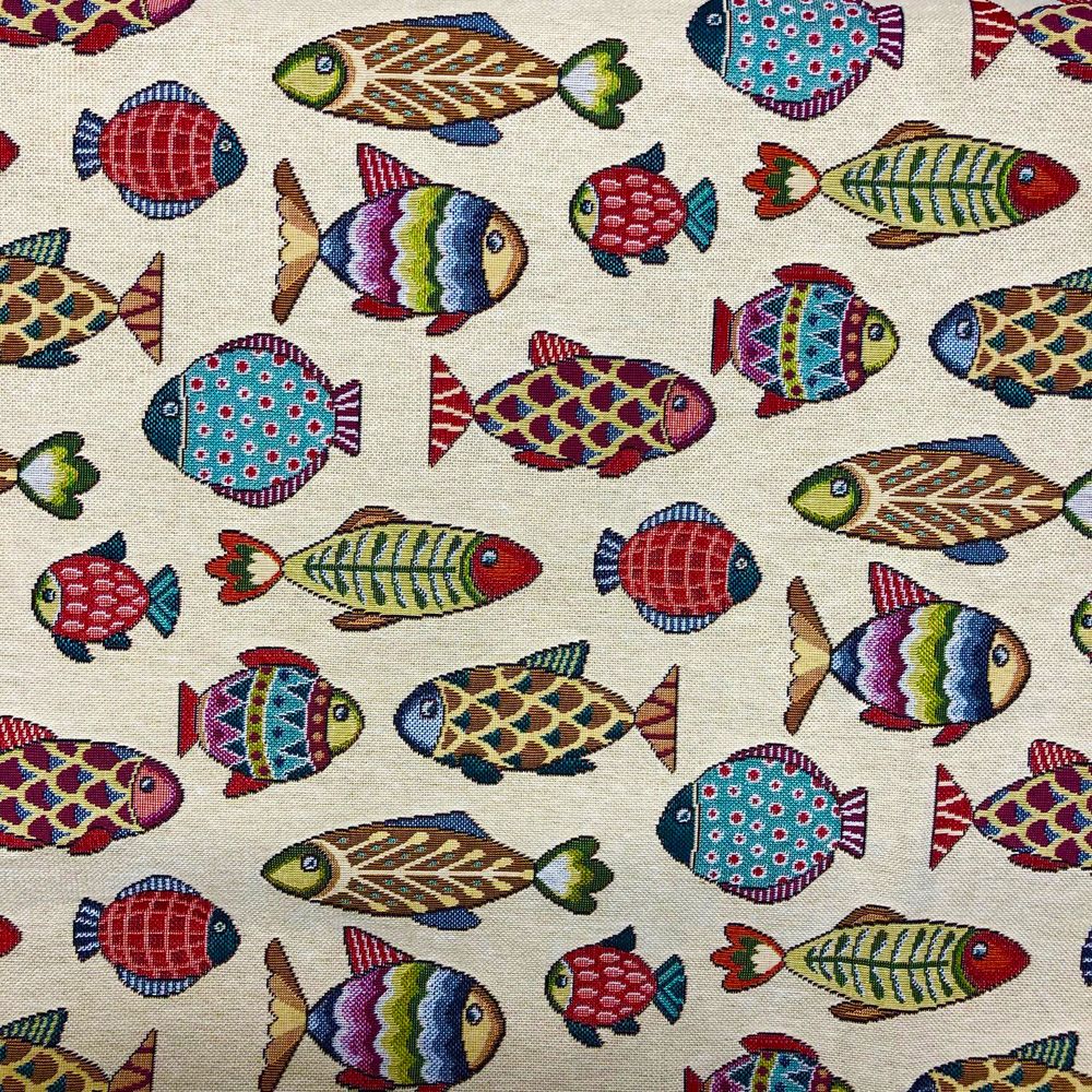 CHATHAM GLYN NEW WORLD TAPESTRY, FISH.
