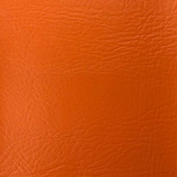 FR CERTIFIED CONTRACT GRADE UPHOLSTERY LEATHERETTE ORANGE