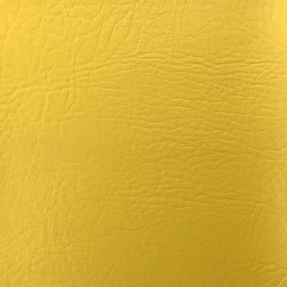 FR CERTIFIED CONTRACT GRADE UPHOLSTERY LEATHERETTE YELLOW