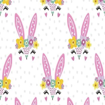 EASTER BUNNY BY CRAFT COTTON COMPANY, 100% COTTON. **Special buy** bunny ears.