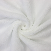 WHITE BAMBOO TOWELLING