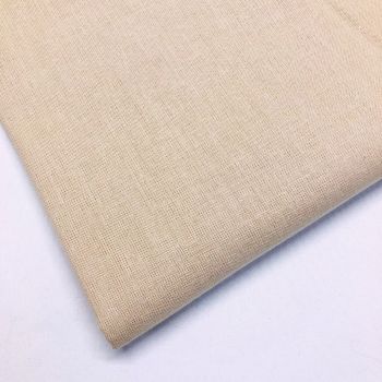 100% COTTON,  BY CHATHAM GLYN, 150 CMS WIDE, 60 COUNT. BEIGE.