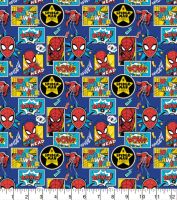 MARVEL SPIDER MAN OUTSIDE THE BOX BY CRAFT COTTON COMPANY, 100% COTTON. **Special buy** 