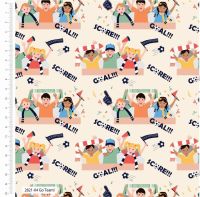 GO TEAM BY CRAFT COTTON COMPANY, 100% COTTON. TEAM PLAYER RANGE.