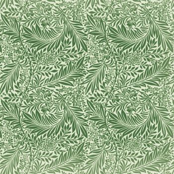 WILLIAM MORRIS LARKSPUR IN SAGE BY CHATHAM GLYN, 100% COTTON, 140 CMS WIDE, 150GSM.