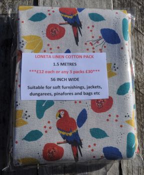 Loneta cotton panama 1.5 m pack. Design 4.