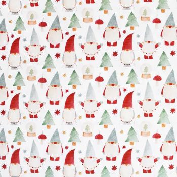 Gonk Christmas fabric, 100% cotton by Little Johnny.