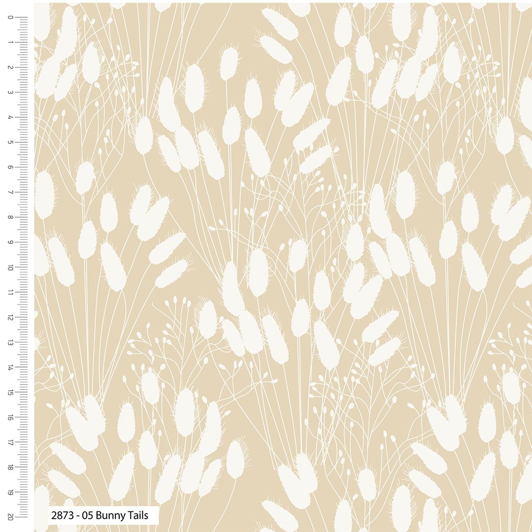 The Natural Collection by Craft Cotton Co', 100% COTTON. BUNNY TAILS.
