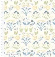 PREMIUM RANGE 100% cotton. The Furrow from the Birds in Nature range by Voysey V&A