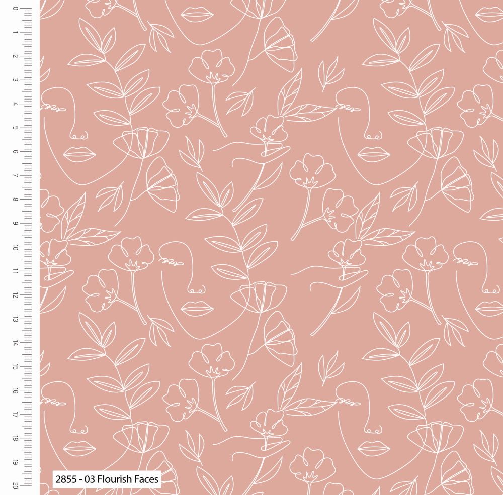100% cotton from The Flourish and Grow range by Craft Cotton Co' Flourish F
