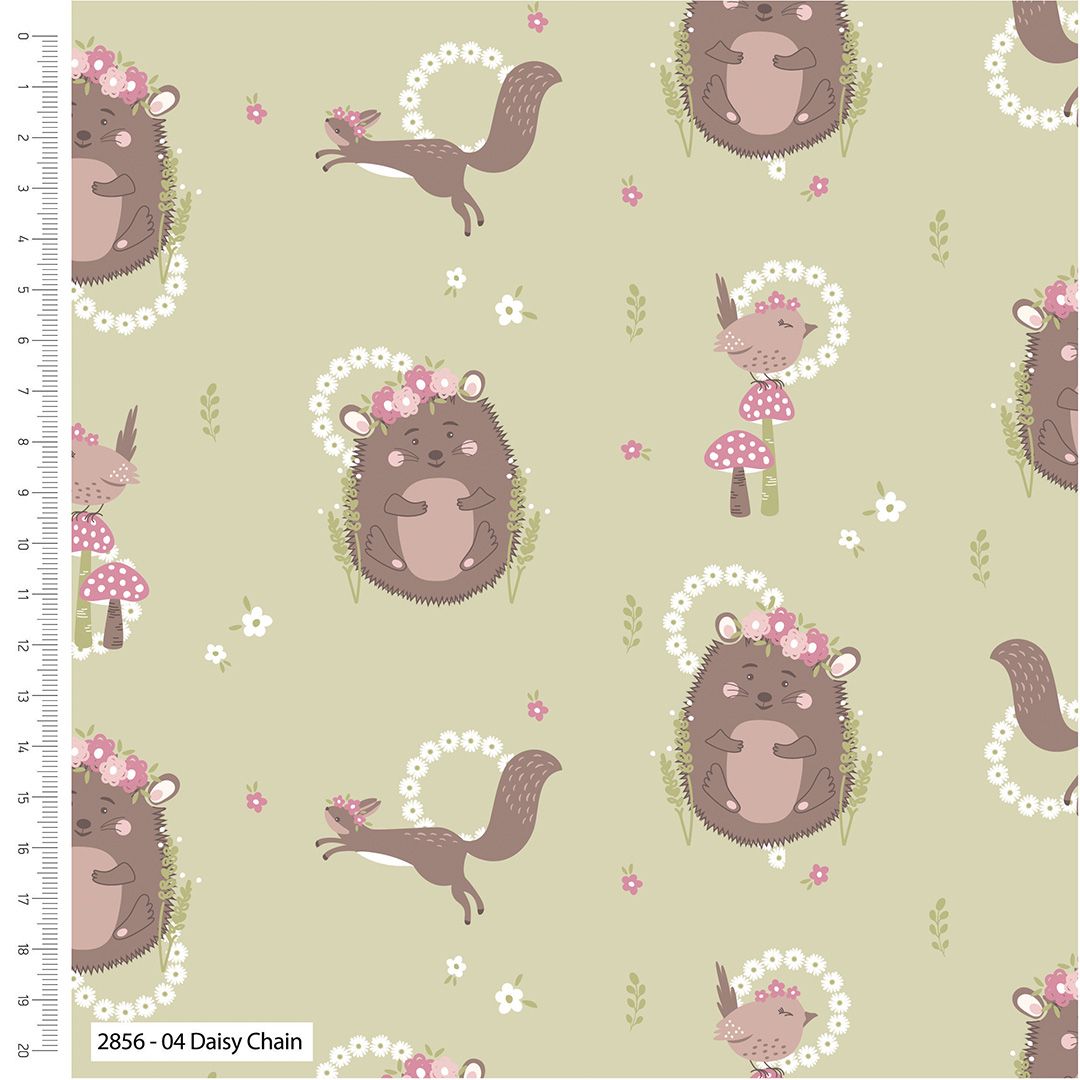 100% cotton from the Little Explorer range by Craft Cotton Co' - Daisy Chai
