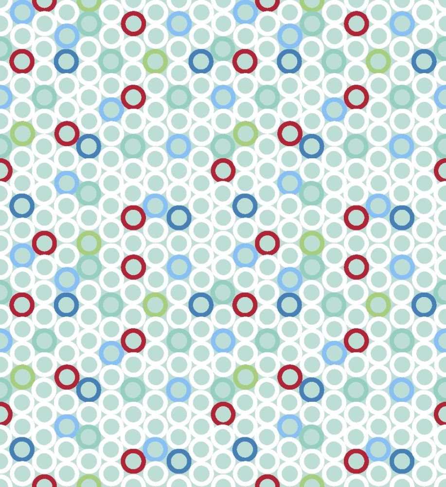 100% cotton by Craft Cotton Co' - Mini rings. REDUCED TO CLEAR.