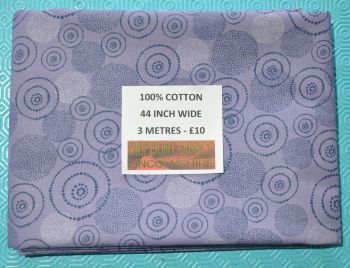 3 METRE PACK, 100% cotton, 44 inch wide. PACK C