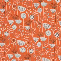 Scandi collection by Fryetts Fabrics - Bergen in burnt orange.