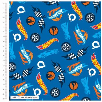 Hot Wheels Icons by CRAFT COTTON COMPANY, 100% COTTON.