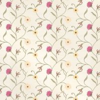 Faux silk embroidered fabric by Belfield Design Studios. END ROLL 3M'S Leanne Chintz.