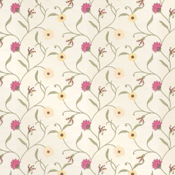 Faux silk embroidered fabric by Belfield Design Studios. END ROLL 3M'S Leanne Chintz.