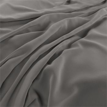 Velvet furnishing fabric by Belfield Design Studios. Ari in Silver Grey. RRP £22