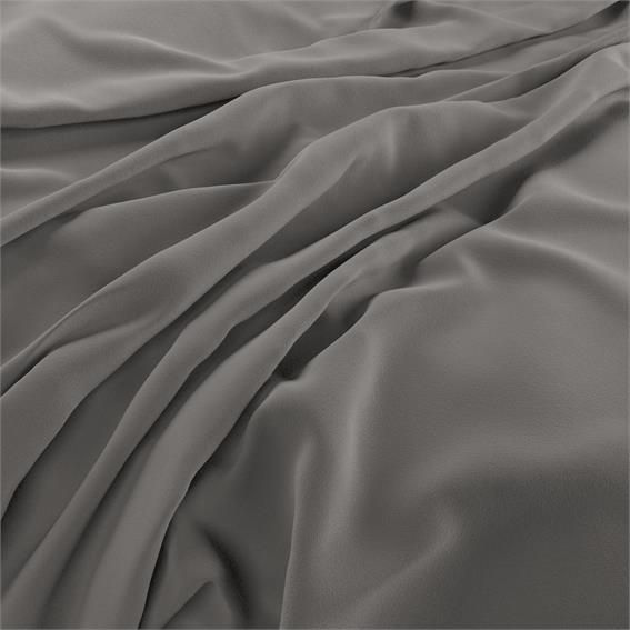 Velvet furnishing fabric by Belfield Design Studios. Ari in Silver. RRP £22
