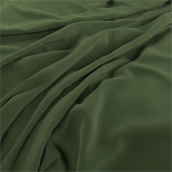 Velvet furnishing fabric by Belfield Design Studios. Ari in Dark Green. RRP £22