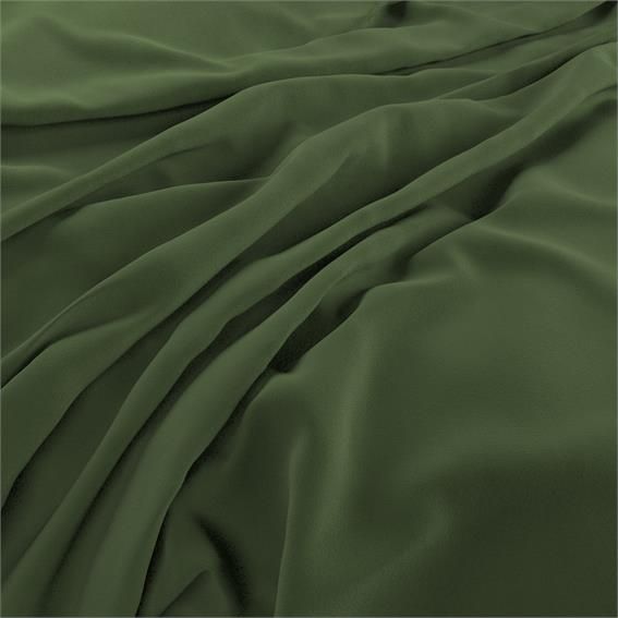 Velvet furnishing fabric by Belfield Design Studios. Ari in Dark Green. RRP