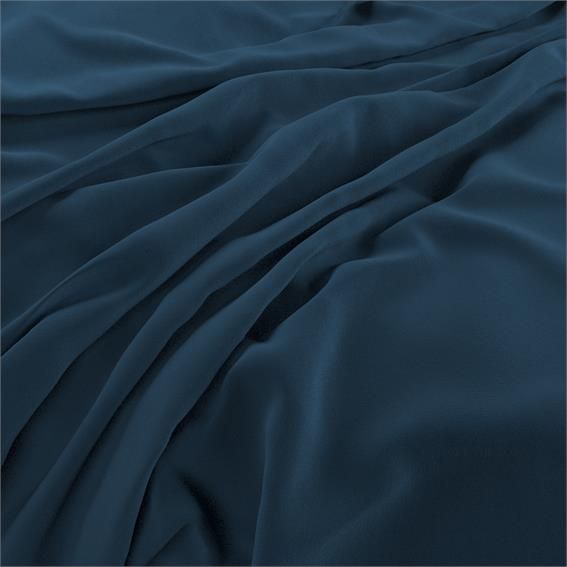 Velvet furnishing fabric by Belfield Design Studios. Ari in Prussian Blue. 