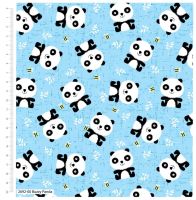 100% cotton by Craft Cotton Co -  Cool Panda. REDUCED TO CLEAR.