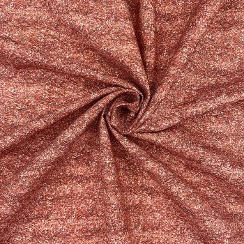 Sparkle effect rose gold, 140cms wide, 100% cotton, med weight from Chatham Glyn. SPECIAL PRICE