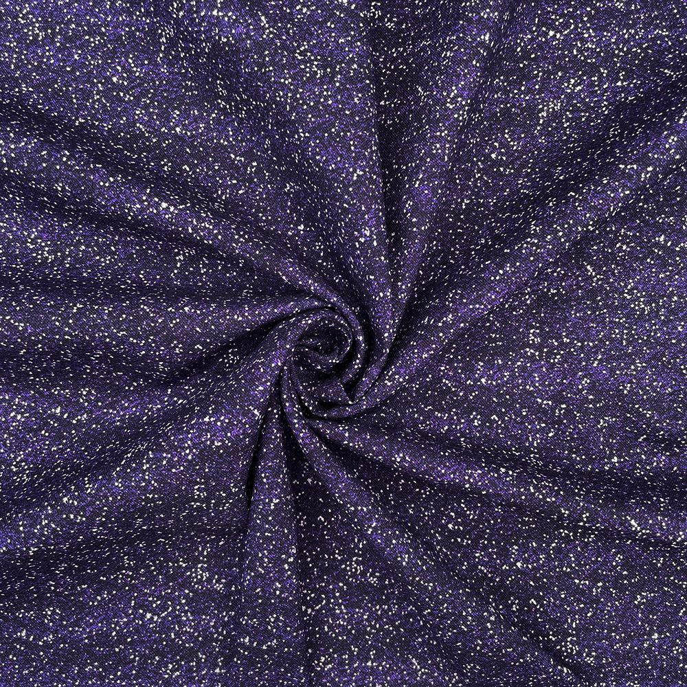 Sparkle effect rose purple, 140cms wide, 100% cotton, med weight from Chath