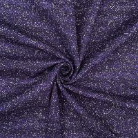 Sparkle effect purple, 140cms wide, 100% cotton, med weight from Chatham Glyn. SPECIAL PRICE.