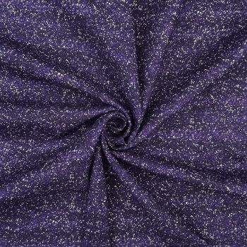 Sparkle effect rose purple, 140cms wide, 100% cotton, med weight from Chatham Glyn.