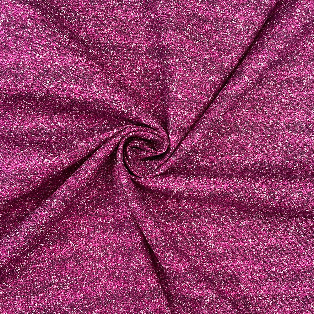 Sparkle effect cerise, 140cms wide, 100% cotton, med weight from Chatham Gl