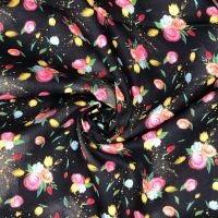 Sewing theme floral co-ord design 2, 140cms wide, 100% cotton, med weight from Chatham Glyn.