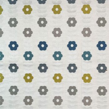 Carnival Collection by Chatham Glyn for curtains/soft furnishings. Mardi Gras Lapis Gold.