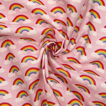 Rainbow 3, 140cms wide, 100% cotton, med weight from Chatham Glyn. SPECIAL PRICE.