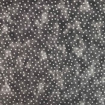 100% cotton from the blender polka range by Craft Cotton Co' - BLACK