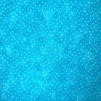 100% cotton from the blender polka range by Craft Cotton Co' - SKY BLUE