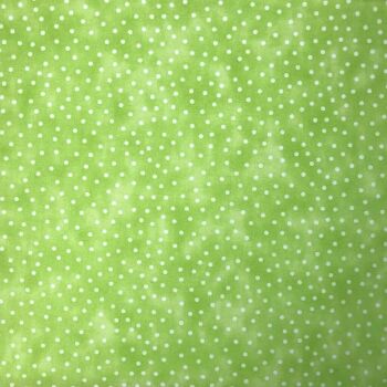 100% cotton from the blender polka range by Craft Cotton Co' - LIMEADE