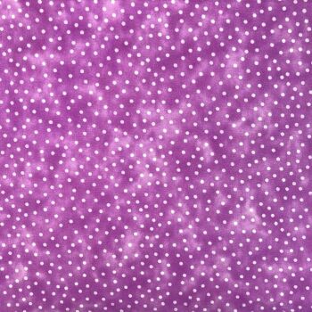 100% cotton from the blender polka range by Craft Cotton Co' - ORCHID