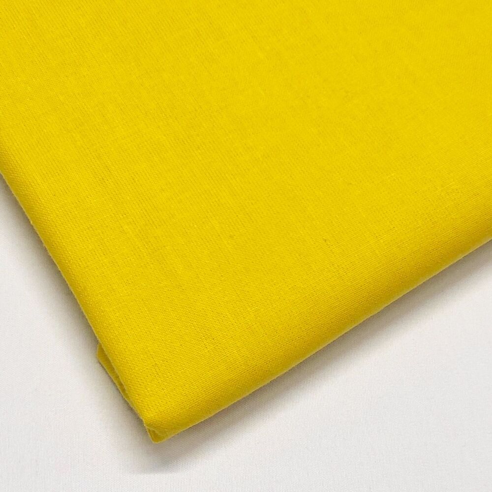 100% COTTON,  BY CHATHAM GLYN, 150 CMS WIDE, 60 COUNT. Sunshine yellow.