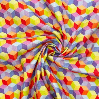 Rainbow 10, 140cms wide, 100% cotton, med weight from Chatham Glyn. SPECIAL PRICE.