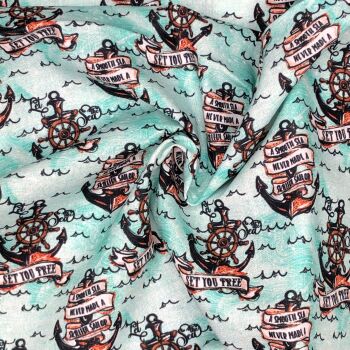 MERBOYS 5, 140cms wide, 100% cotton, med weight from Chatham Glyn. SPECIAL PRICE.